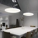 Ideal Lux Luminaire à suspension SMARTIES BIANCO SP3 D40 3 flammes E27 IP20, chrome 