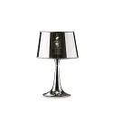 Lampe de table LONDON CROMO TL1 SMALL E27 IP20, chrome 