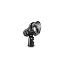 Ideal Lux Outdoor Earthspike luminaire TERRA SMALL, IP65, GU10, adjustable, aluminium, black