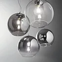 Ideal Lux Luminaire à suspension NEMO CLEAR SP1 D40 E27 IP20, transparent