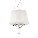 Luminaire à suspension PEGASO SP3 3 flammes E14 IP20, blanche 