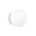 Luminaire mural MAPA BIANCO AP1 D30 E27 IP20, blanche 