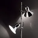 Ideal Lux Lampadaire POLLY PT2 à 2 flammes E27 IP20, chrome 