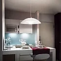 Ideal Lux Luminaire à suspension LANA SP1 D50 E27 IP20, blanche 