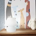 Ideal Lux Lampe de table PRATO TL1 BIG E27 IP20, blanche 