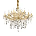 Lustre FLORIAN SP18 18 flammes E14 IP20, or 