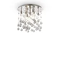 Luminaire de plafond MOONLIGHT PL8 8 flammes G9 IP20, chrome 
