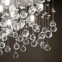 Ideal Lux Luminaire de plafond MOONLIGHT PL12 12 flammes G9 IP20, chrome 
