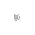 Ideal Lux Applique et plafonnier ADMIRAL PL8 8 flammes G9 IP20, chrome 