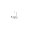 Luminaire à suspension PASHA SP6 6 flammes E14 IP20