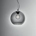 Ideal Lux Luminaire à suspension NEMO FUME SP1 D30 E27 IP20, couleurs fumée 