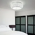 Ideal Lux ceiling luminaire PASHA PL10 10 flames E14 IP20, chrome 