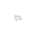 Ideal Lux ceiling luminaire PASHA PL6 6 flames E14 IP20, gold 