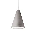 Luminaire à suspension OIL-2 SP1 E27 IP20, gris