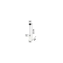 Luminaire à suspension FRIDA E27 IP20