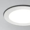 Ideal Lux Lumière de surface GROOVE ROUND Ø 16.8CM plat, rond, on/off IP20, blanche 