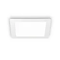 Lumière de surface GROOVE SQUARE 22.7CM grand, carré IP20, blanche 
