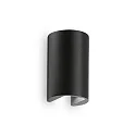 Luminaire mural d’extérieur APOLLO haut bas IP44, noir mat