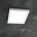 Applique et plafonnier UNIVERSAL SQUARE carré IP20, blanche 