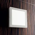Applique et plafonnier UNIVERSAL SQUARE carré IP20, blanche 