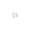 Ideal Lux Luminaire de plafond SHELL 3 flammes E27 IP20, ambre, laiton