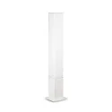 Lampadaire d’extérieur EDO OUTDOOR SQUARE GX53 IP44, blanche