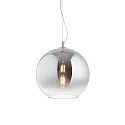 Luminaire à suspension NEMO E27 IP20, chrome, dégager