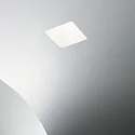 Ideal Lux Recessed luminaire SAMBA SQUARE, IP20, GU10, paintable plaster, opening 6 x 6cm
