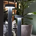 Outdoor floor luminaire TESLA SMALL, IP44, height 60cm, 4x G9 max. 15W