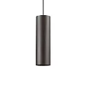 Luminaire à suspension LOOK SP1 D12 Bas, à 1 flamme GU10 IP20, noir mat 