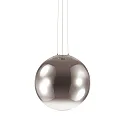 Luminaire à suspension MAPA D50 E27 IP20, chrome, dégager