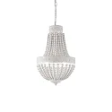 Lustre MONET 5 flammes E14 IP20, blanche