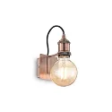 Luminaire mural FRIDA E27 IP20, cuivre antique, noir 