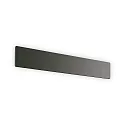 LED wall luminaire ZIG ZAG, width 54cm, 22W 3000K 2100lm, black