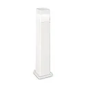 Lampadaire d’extérieur ELISA GX53 IP44, blanche