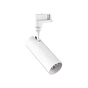 LED 3-phase track spot SMILE  CRi >80, UGR <19, 15W_CRi >80, 3000K 50°, white