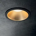 Ideal Lux Plafonnier encastré GAME TRIM ROUND 85MM rond, rigide, UGR < 19, on/off IP40/IP20, noir 