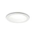 Lumière encastrée BASIC WIDE IP44, blanc mat