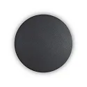 LED wall luminaire COVER ROUND, Ø 20cm, 11W 3000K 1100lm, indirect, black / opal