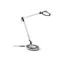 Lampe de table FUTURA avec bras articulé IP20, aluminium gradable