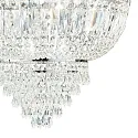 Ideal Lux Wall luminaire DUBAI, 2 flames, E14, metal / refined chrystal, chrome