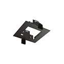 Spring clip mountiung frame for LED recessed spot DYNAMIC, square, 10 x 10cm, black