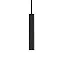 Luminaire à suspension TUBE SP D4 petit, cylindrique IP20, noir gradable