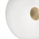 Ideal Lux Ceiling luminaire ARIZONA , 5 flames, Ø 50cm, incl. 5x GX53 3000K, satined brass / white