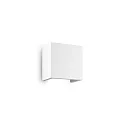 Luminaire mural FLASH GESSO SMALL à peindre G9 IP20, blanche, à peindre