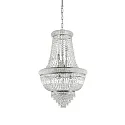 Luminaire à suspension DUBAI 10 flammes E14 IP20, chrome