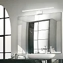 Ideal Lux Luminaire de miroir ALMA langue IP20, blanche, revêtement en poudre