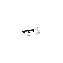 Wall / Ceiling luminaire RUDY, 3 flames, GU10, adjustable