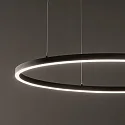 Ideal Lux Luminaire à suspension ORACLE SLIM SP D90 grand, rond, commutable IP20, blanche 