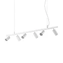 Spot DYNAMITE pivotant, rotatif GU10 IP20, blanche, revêtement en poudre